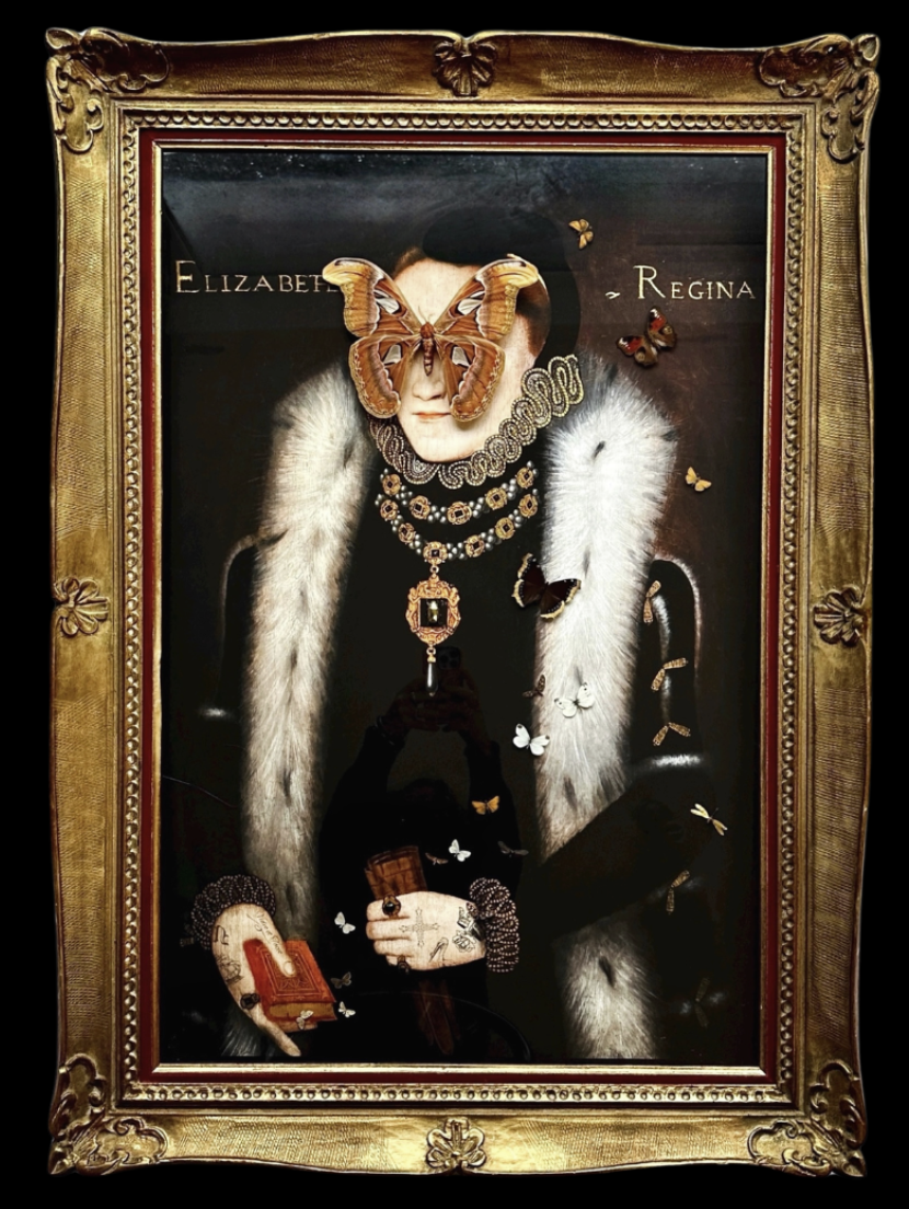 Image of a "Good Queen Bess", a work of art by Tess Chodan