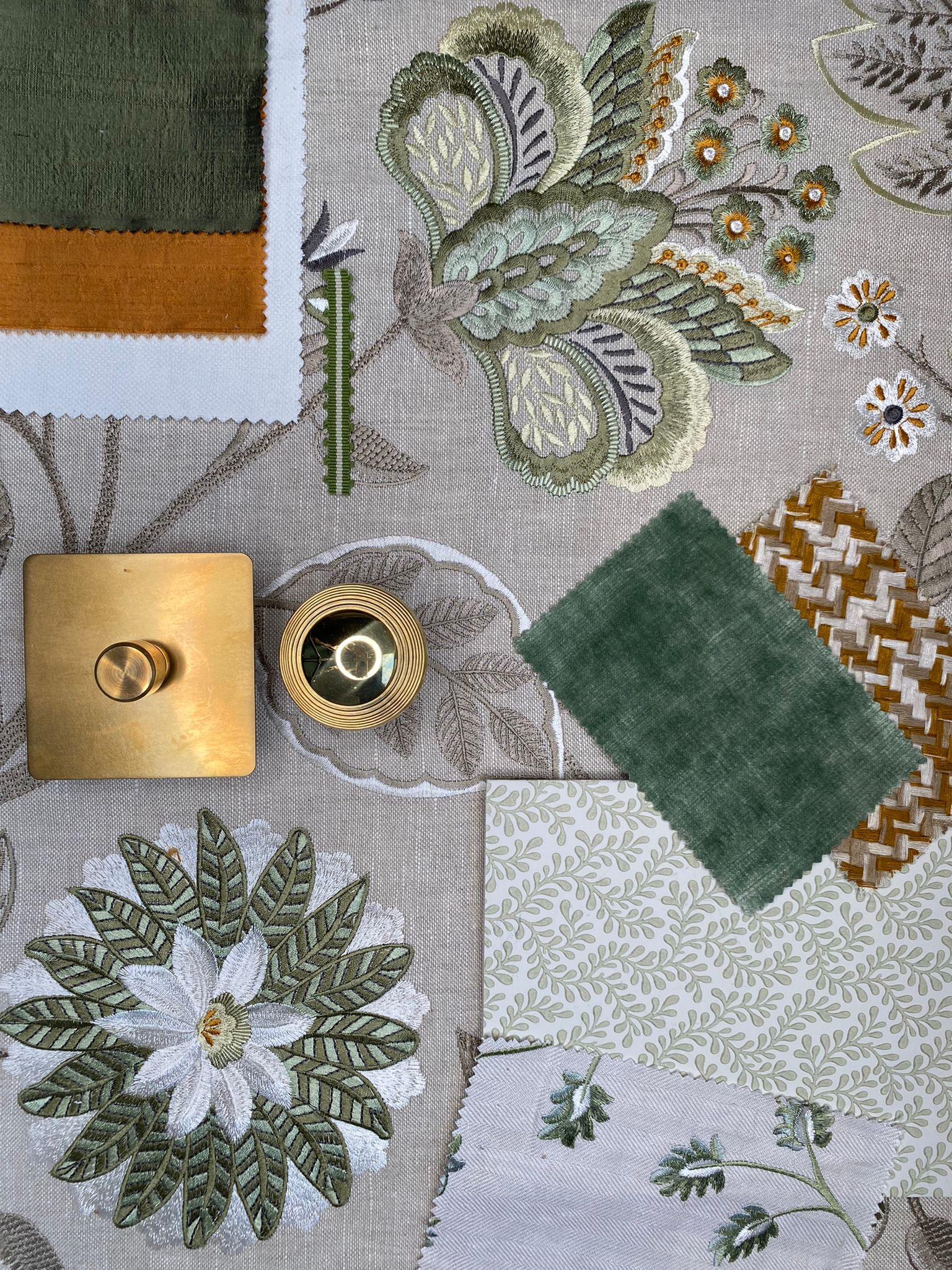 Moodboard of Fernshaw Mansions Project